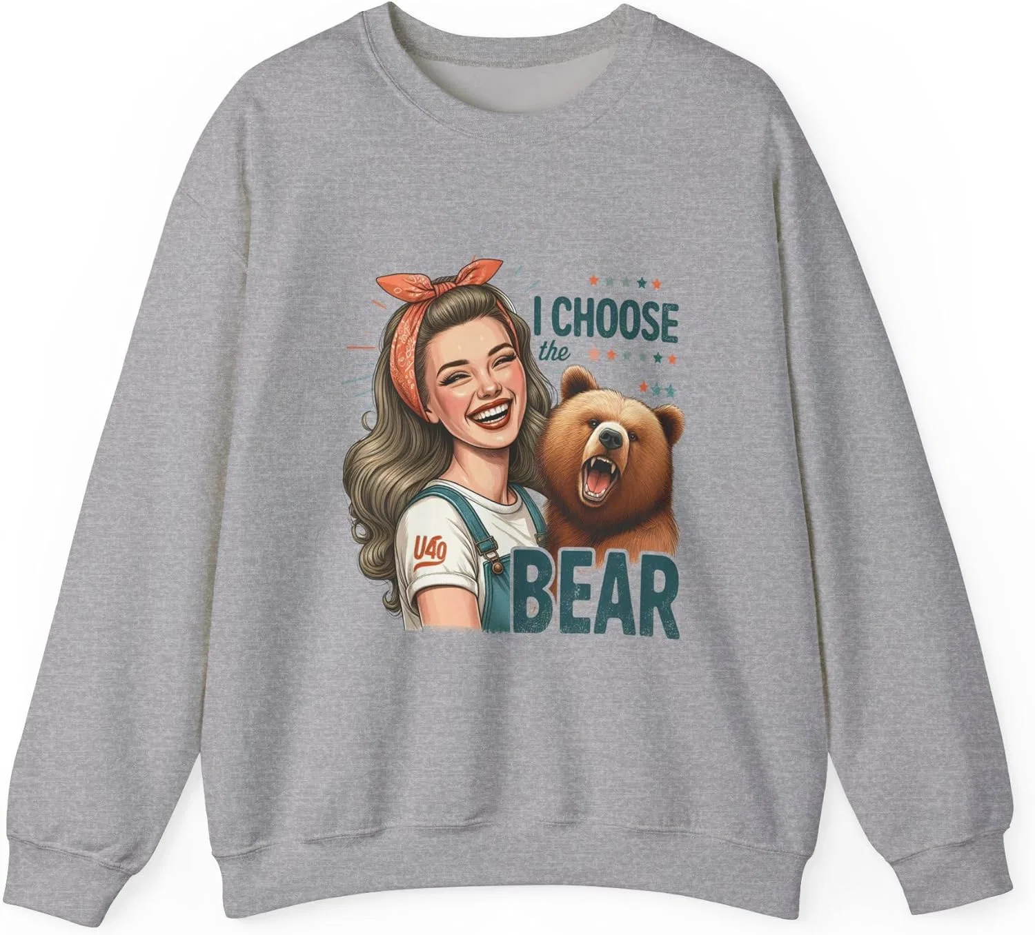 GENERIC Толстовка Empowered Bear, женская спортивная одежда, феминистский джемпер, пуловер в поддержку гендерного равенства, топ унисекс, пропагандирующий расширение прав и возможностей