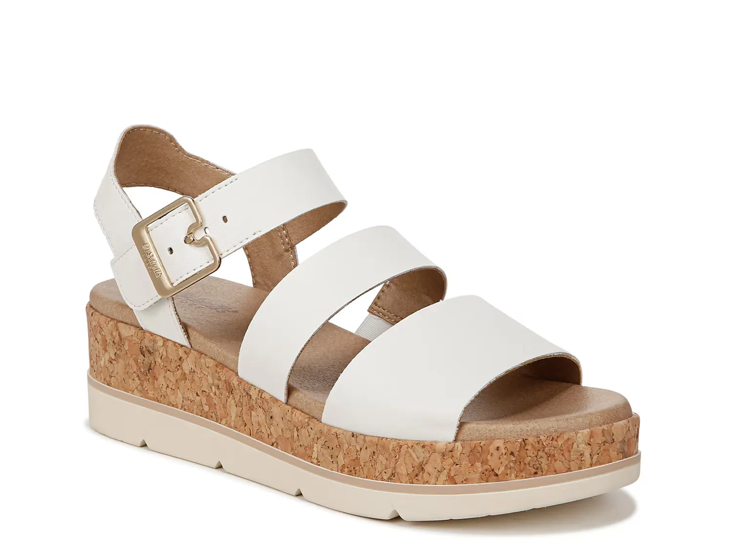 

Сандалии Once Twice Wedge Sandal Dr. Scholl'S, белый