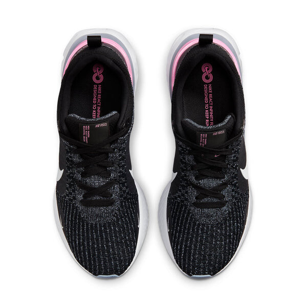 Кроссовки react infinity run flyknit 3 Nike, черный — фото 4