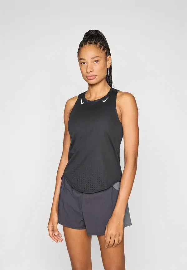 Топ-майка Nike Performance, черный/белый