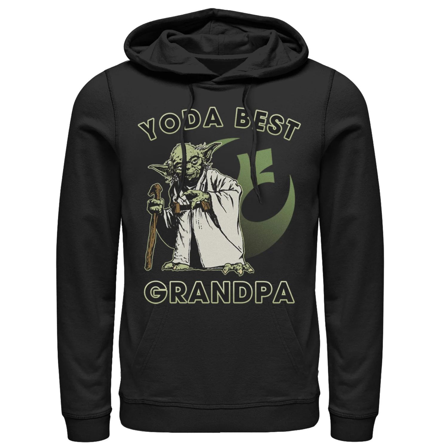 

Мужская толстовка с логотипом Star Wars Yoda Best Grandpa Rebel Licensed Character