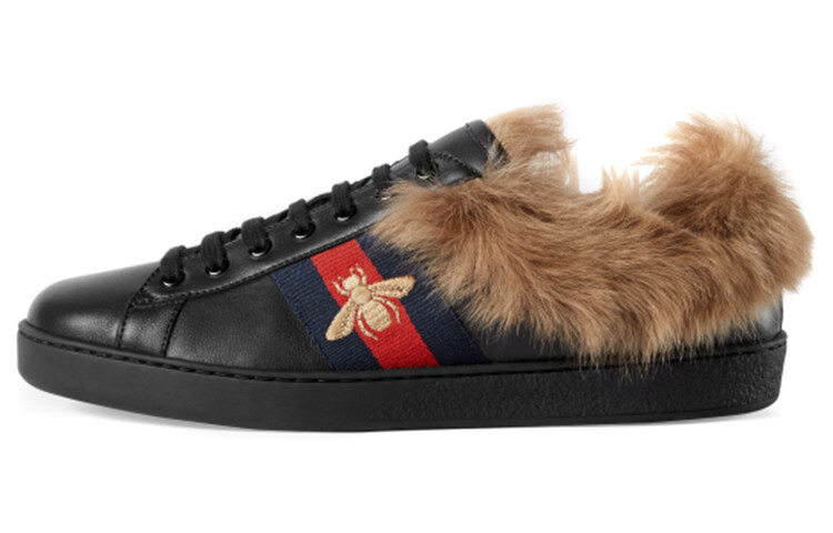 

Кеды мужские Gucci Ace Wool Embroidered, черный