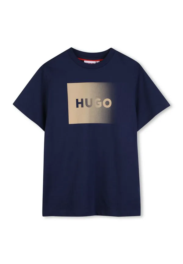 Футболка с принтом «корота» Hugo Kids, Abysse