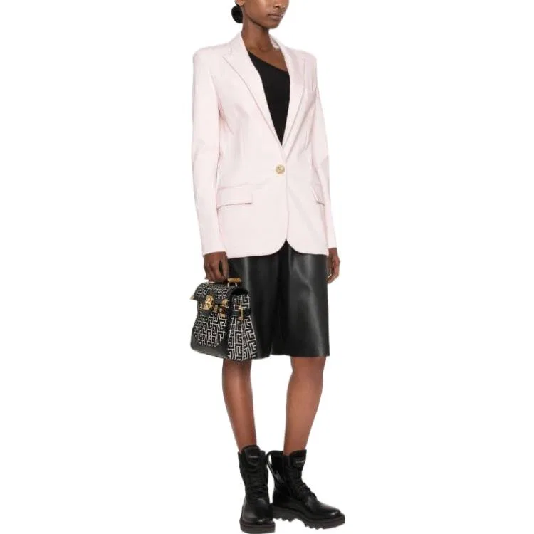 Деловой костюм розовый BALMAIN Pink — фото 4