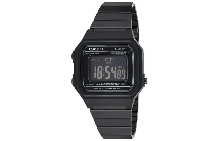 

CASIO Мужские молодежные черные часы B650WB-1BEF