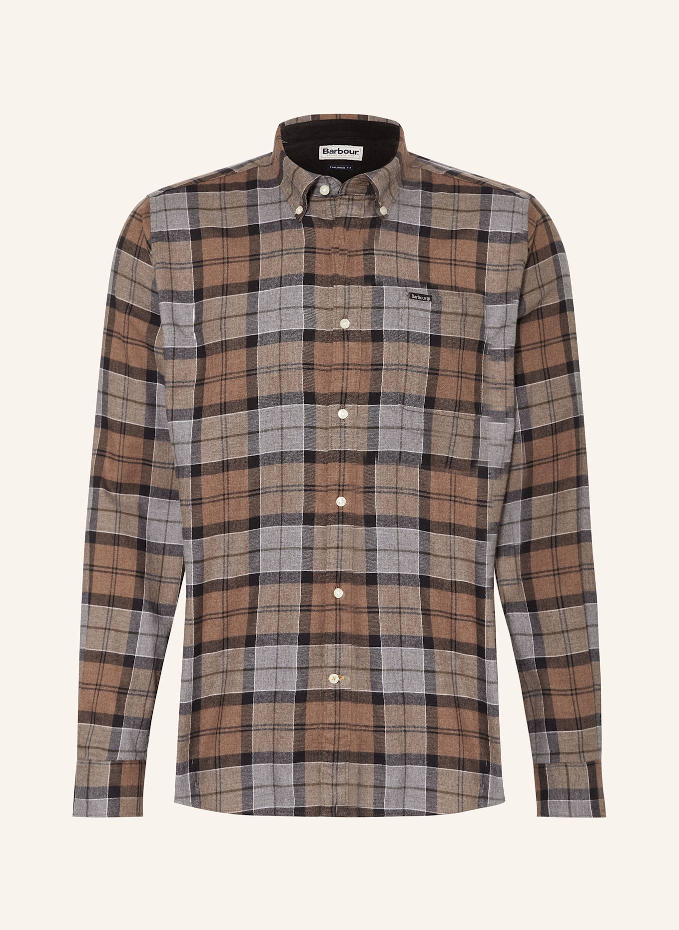 

Рубашка фланелевая расай приталенный крой Barbour, мультиколор