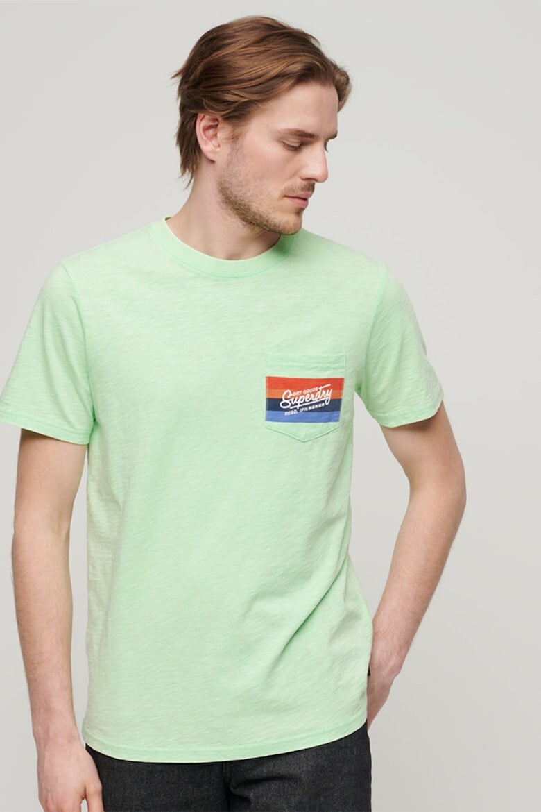 

Футболка Cali свободного кроя Superdry, зеленый