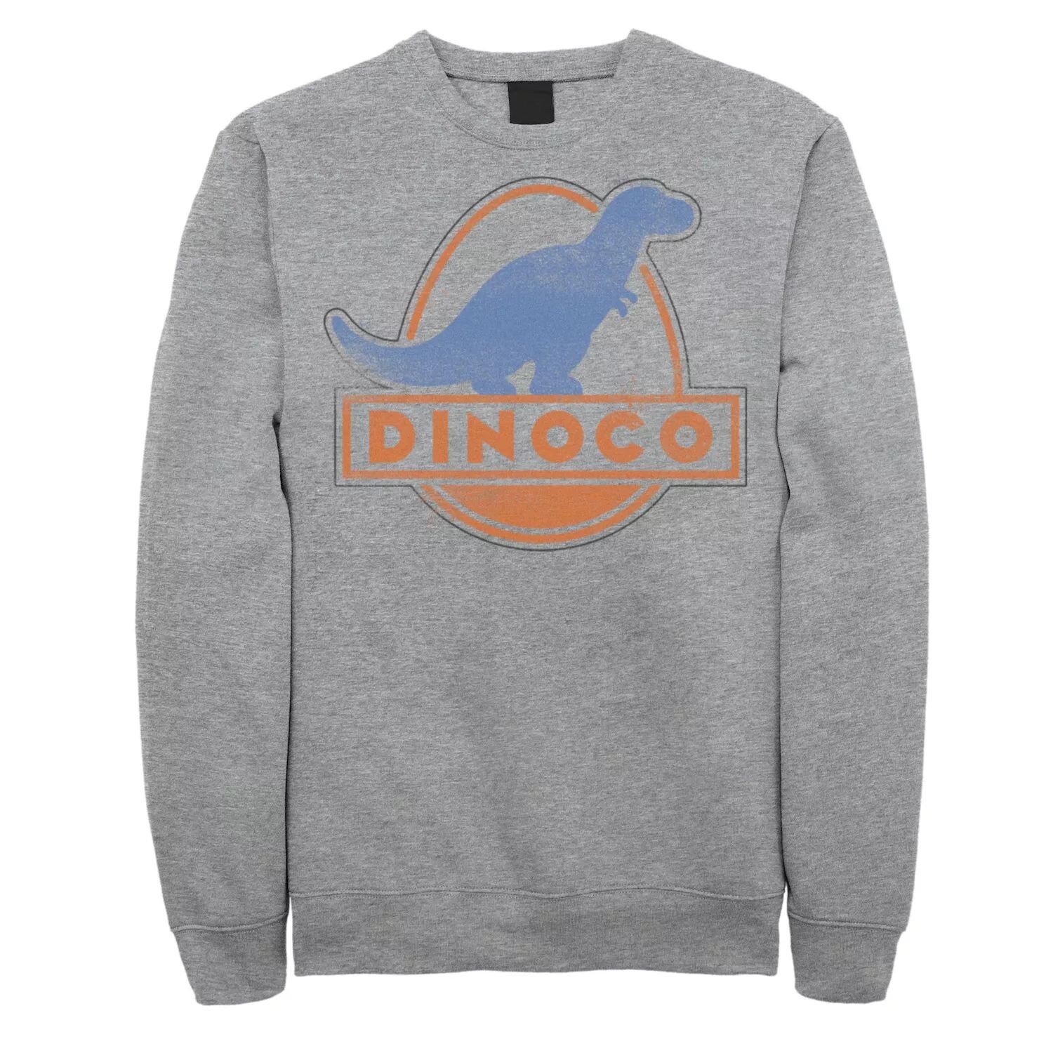 

Мужской флисовый пуловер с логотипом Disney Pixar Cars Iconic DINOCO Gas Station Licensed Character