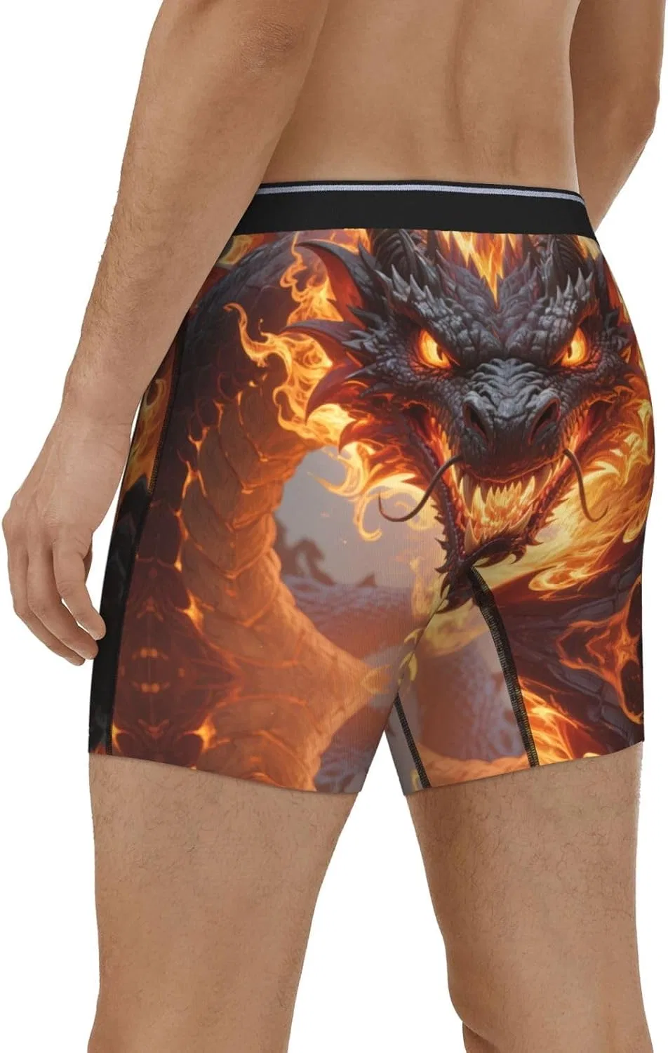 Боксеры с принтом Fire Dragon, Fire Dragon — фото 3