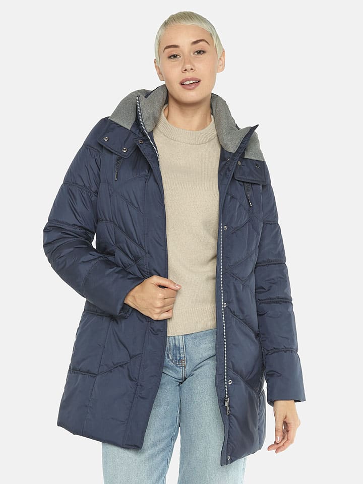 

Fuchs Schmitt Стеганая куртка темно-синего цвета