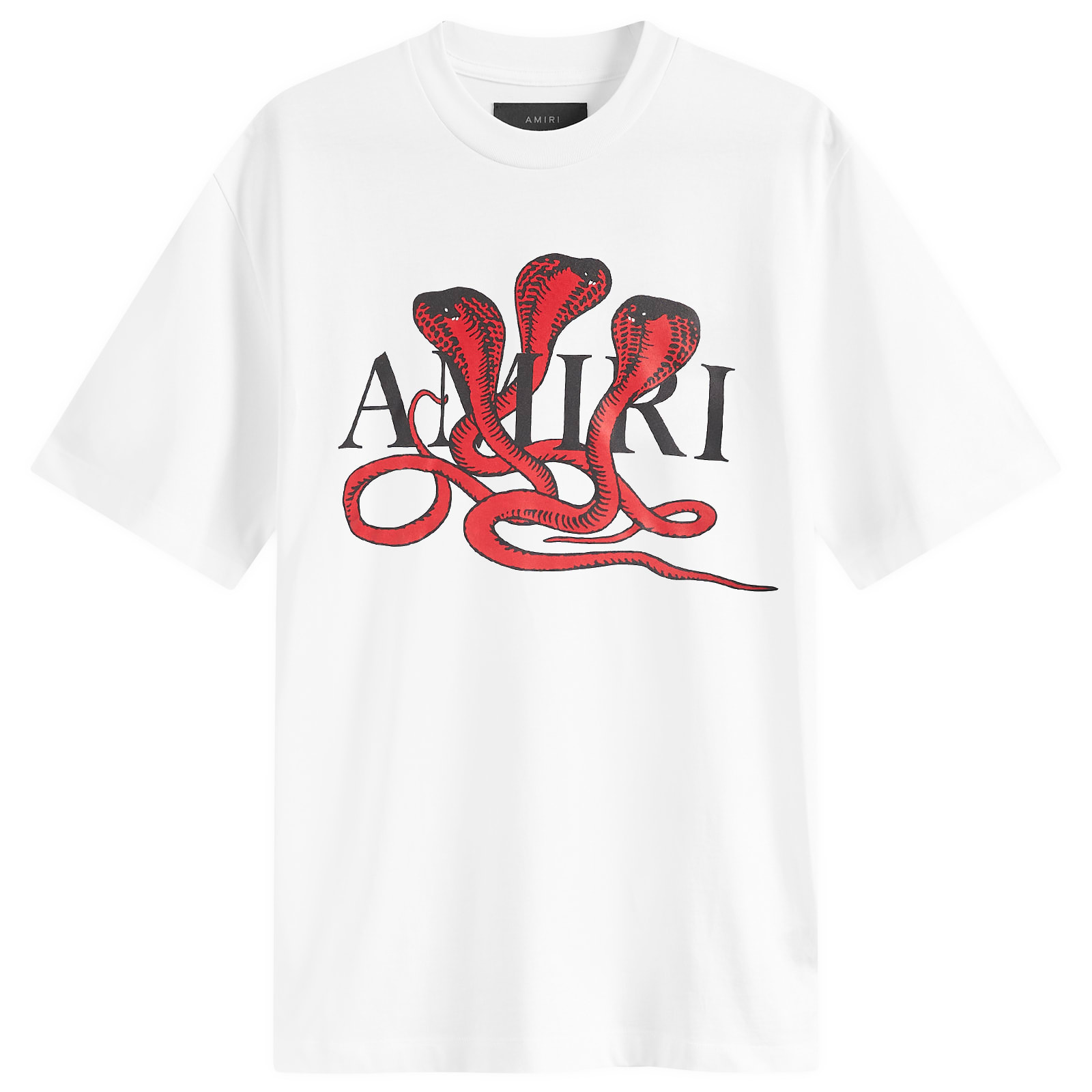 

Футболка Amiri Cny Snake T-Shirt, цвет White & Red