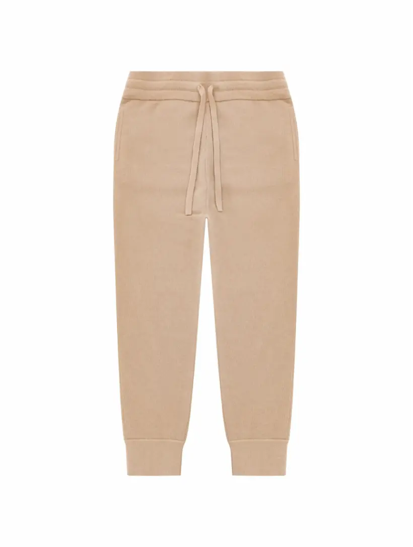 

Кашемировые джоггеры EKD Burberry, бежевый