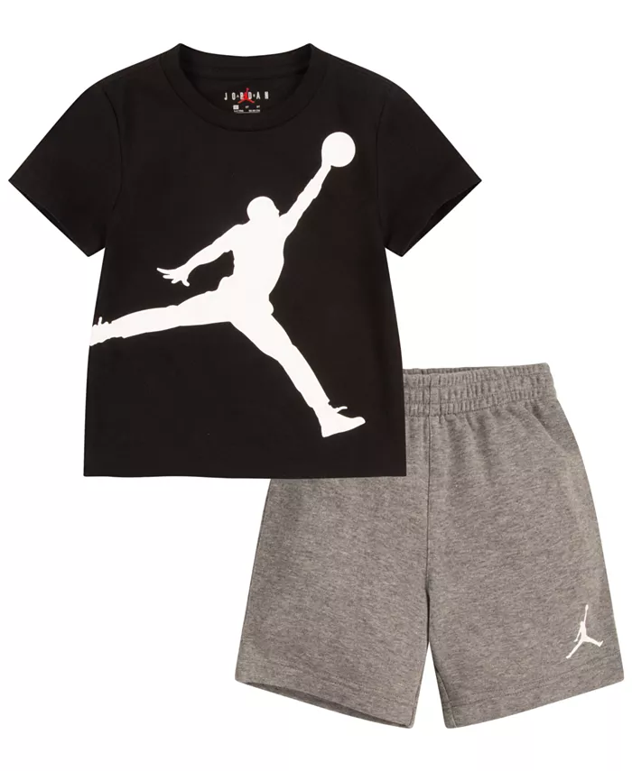 

Детский комплект для мальчиков: футболка и шорты Jumbo Jumpman (2 предмета) Jordan, оранжевый