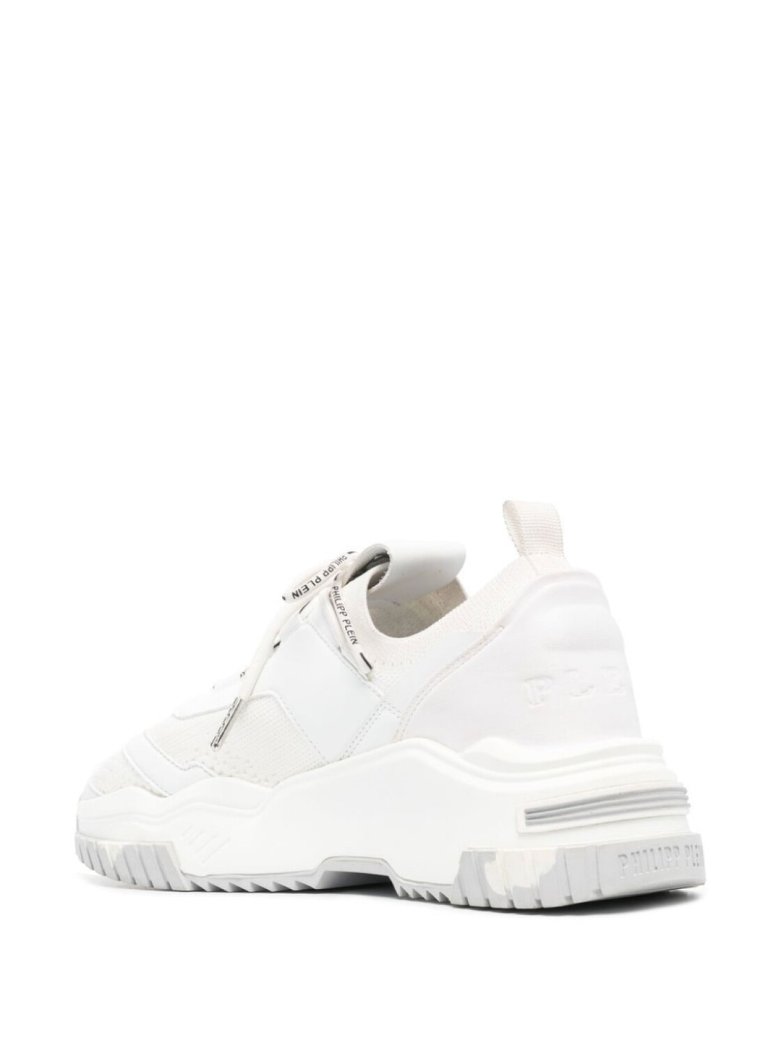 Philipp Plein кроссовки Runner Hexagon, белый — фото 3