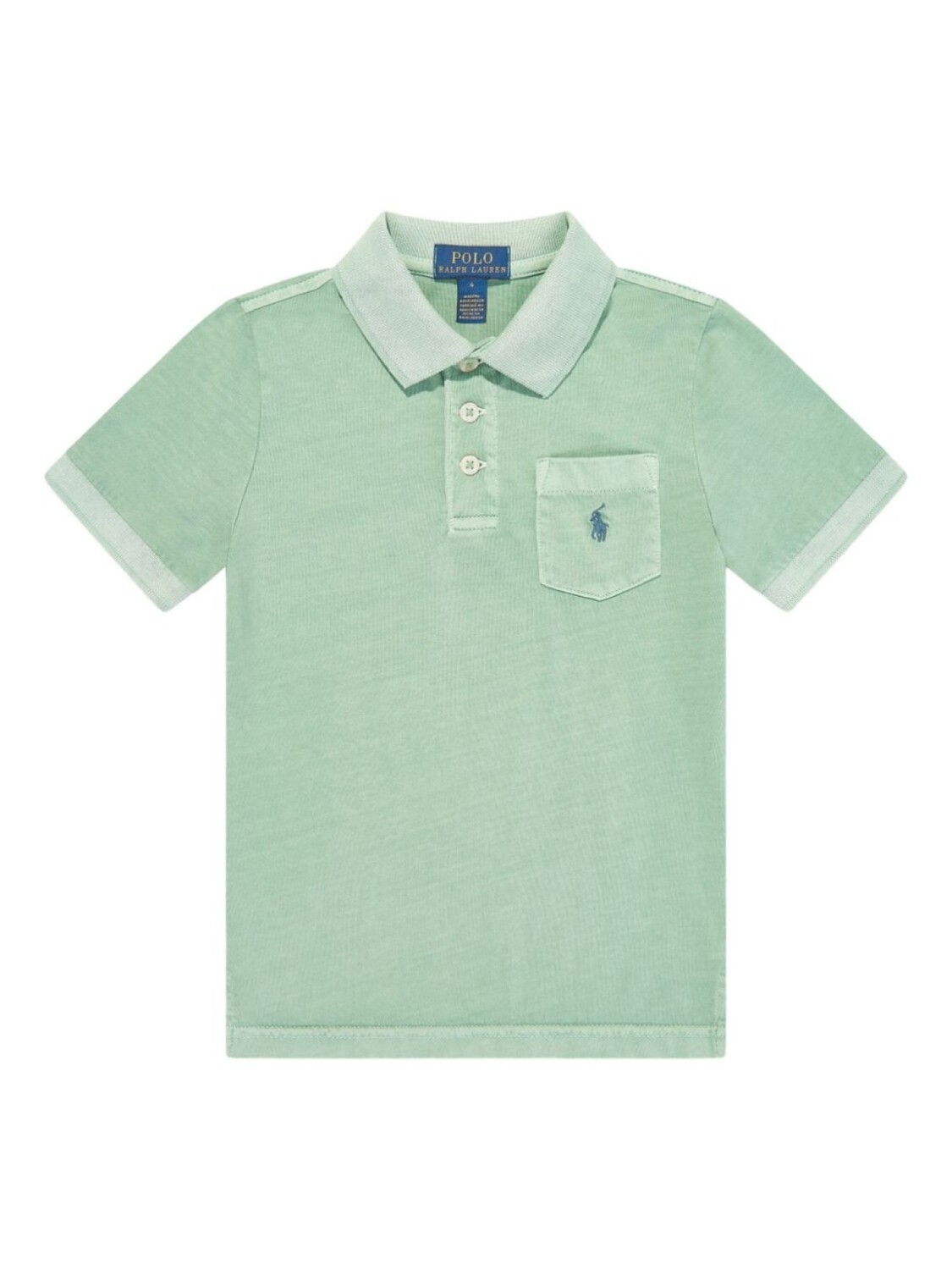 

Ralph Lauren Kids рубашка поло с вышитым логотипом, зеленый