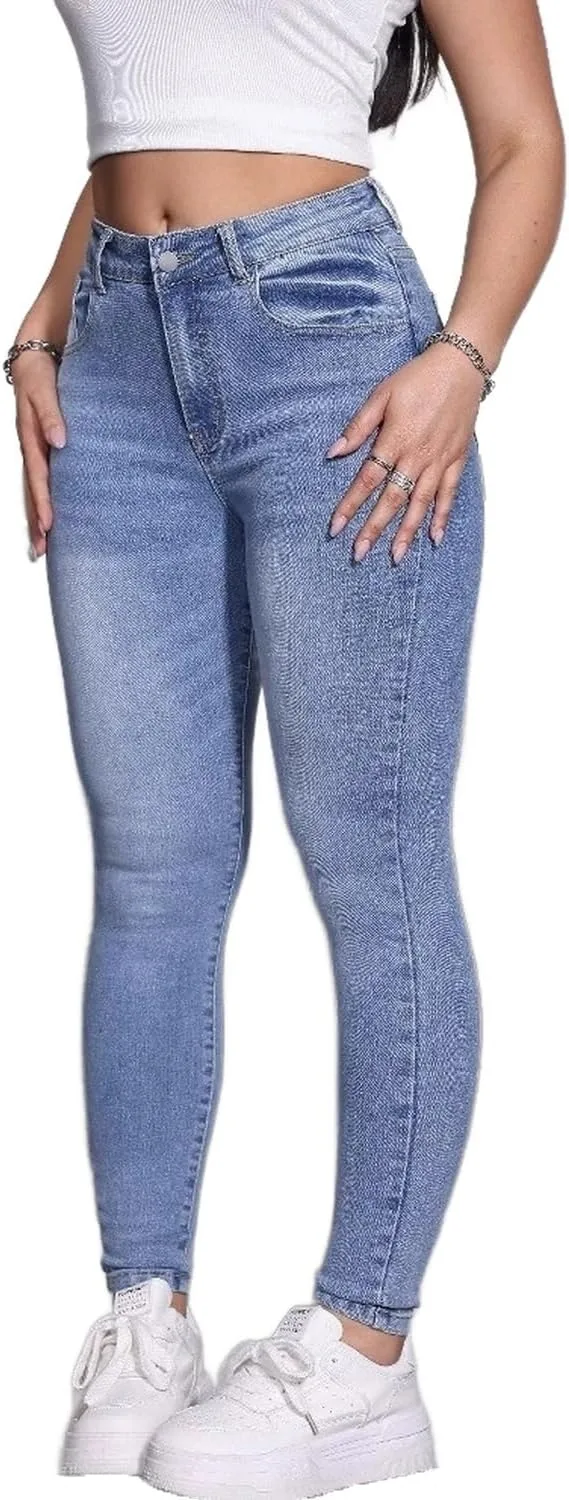 Женские джинсы Skinny Fit Denim — скинни для повседневного образа