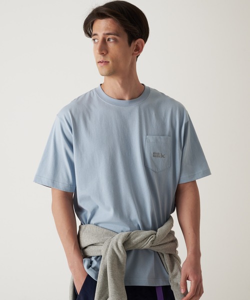 

Футболка с коротким рукавом, карманом и вышитым логотипом Eddie Bauer