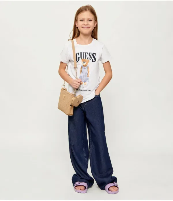 Футболка regular fit Guess, белый — фото 2