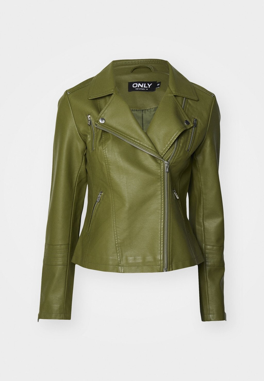 

Куртка из искусственной кожи ONLGEMMA BIKER ONLY, хаки