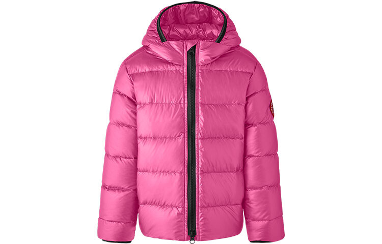 

Детский пуховик Canada Goose, розовый
