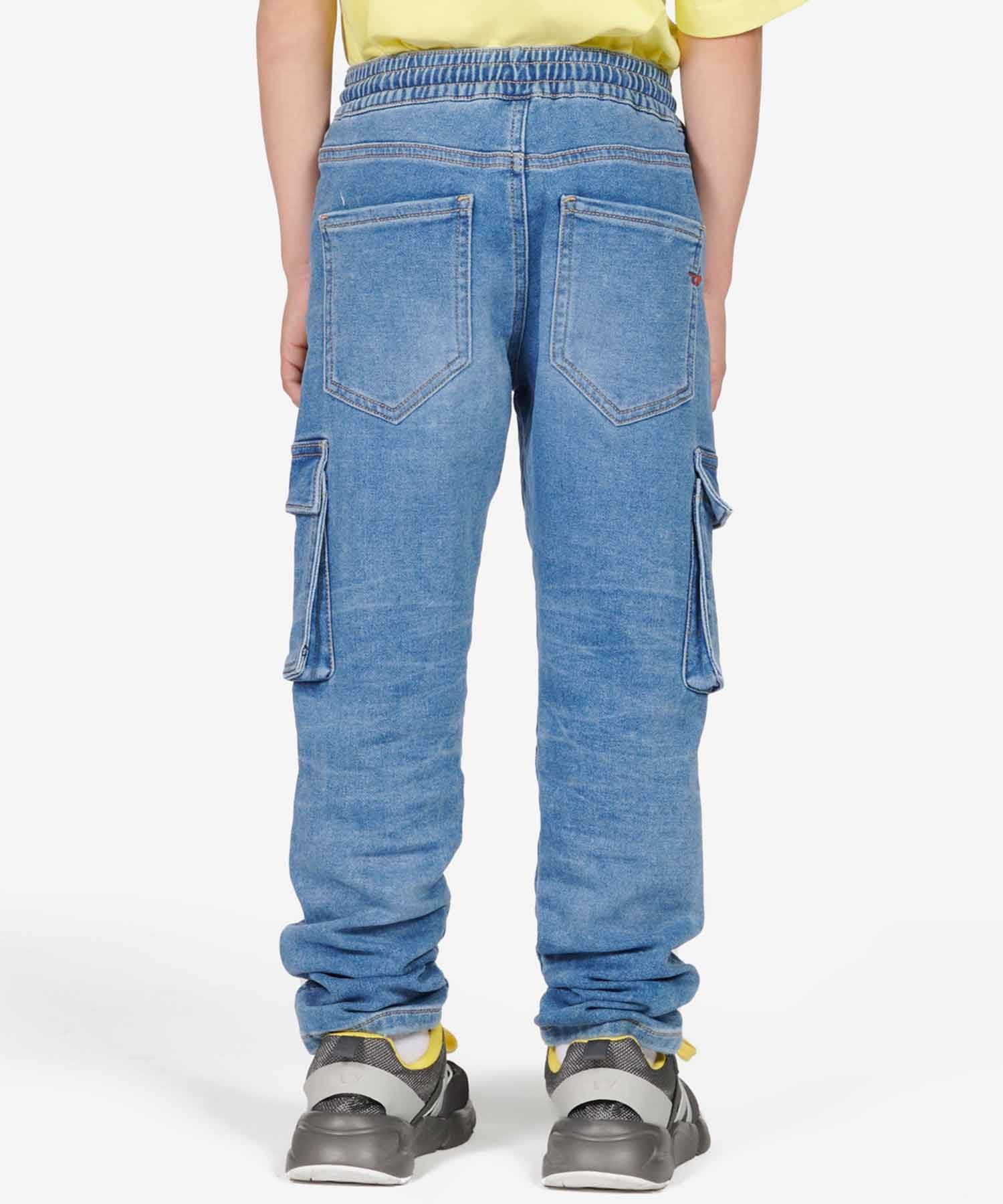 Детские и подростковые джинсовые брюки DIESEL, Indigo — фото 2