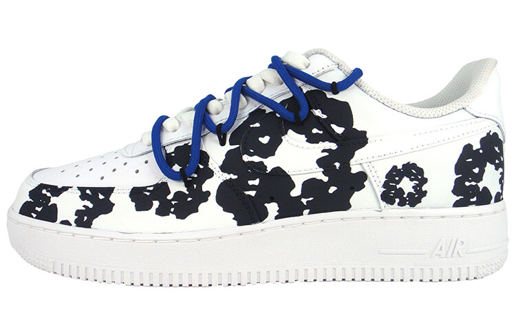 

Кроссовки Nike Air Force 1 Skateboard Shoes Men Low-Top Blue, Белый, Кроссовки Nike Air Force 1 Skateboard Shoes Men Low-Top Blue