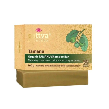 

Органический шампунь-мыло Таману 100 г Sattva