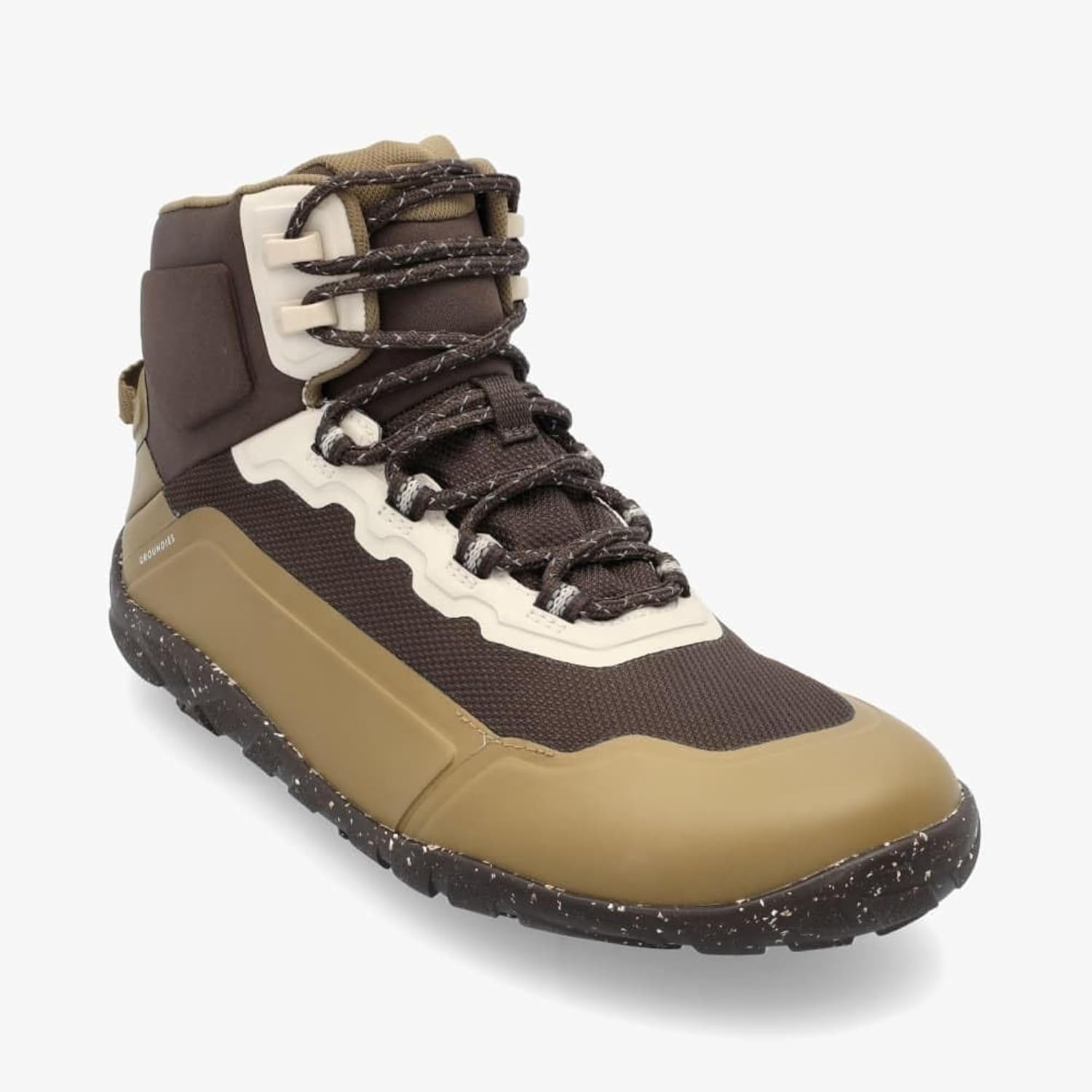 GROUNDIES All Terrain High 2.0 Мужские ботинки - прочная, водонепроницаемая обувь для походов и городского стиля, коричневый — фото 4