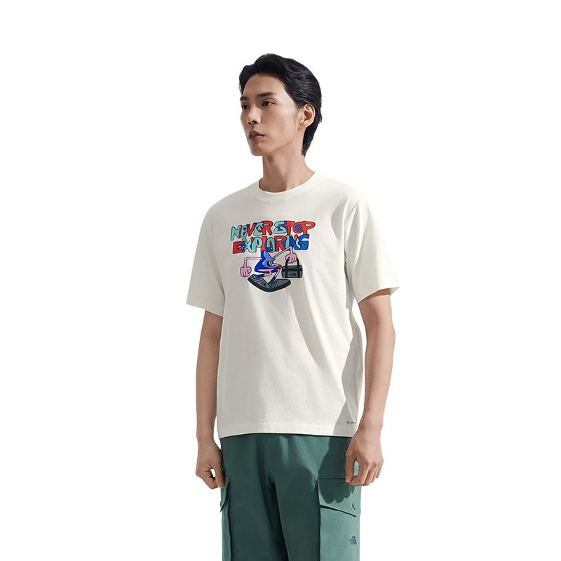 

THE NORTH FACE Футболка Never Stop Exploring Quick Dry Unisex Dune White