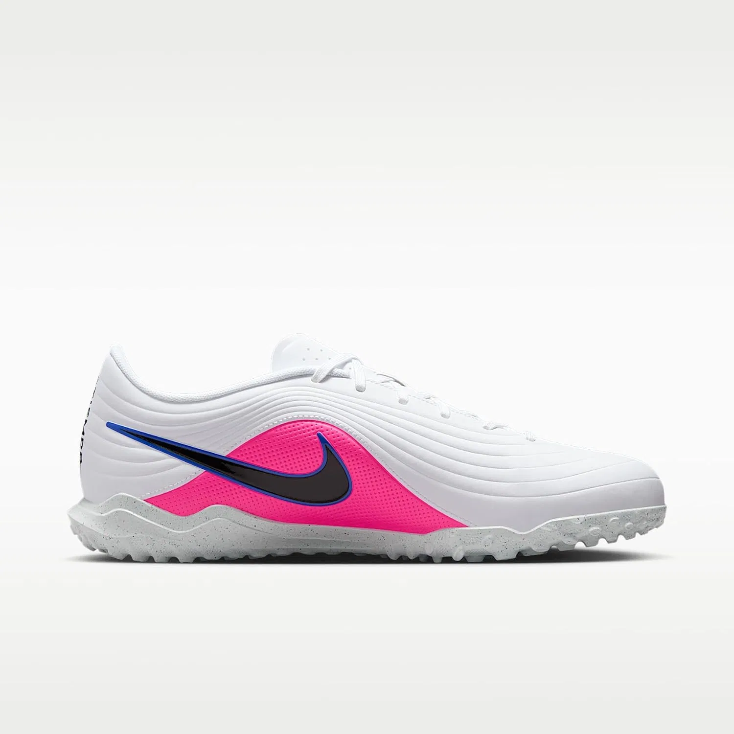 Мужские кроссовки Nike Tiempo Maestro Club TfSoccer, White Black Racer Blue Pink Bl — фото 3
