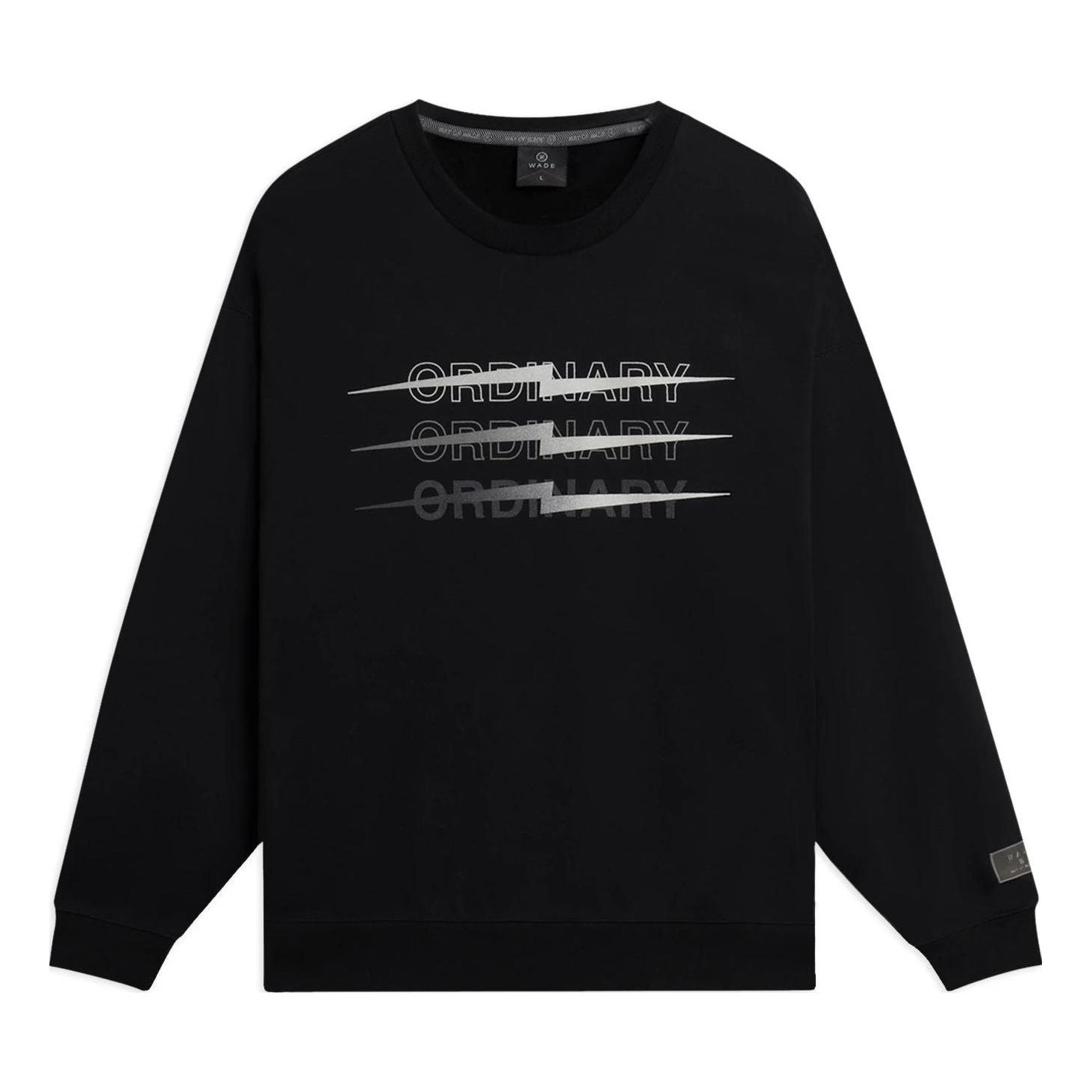 

Спортивная толстовка Li-Ning Way Of Wade Thunder Graphic Sweatshirt 'Black' AWDSC57-1, черный