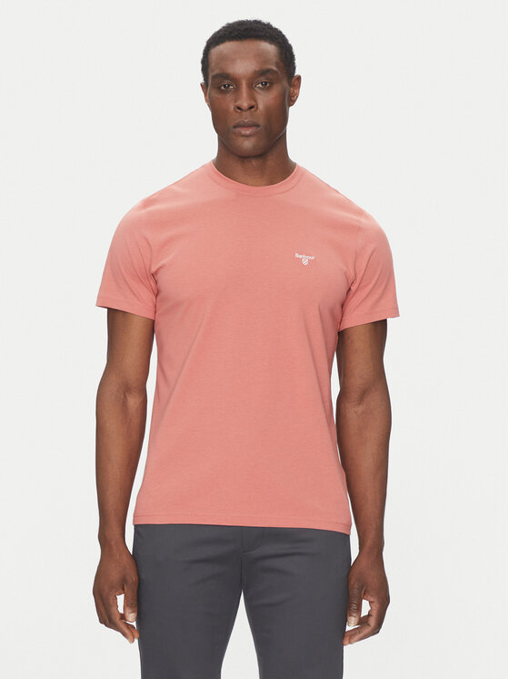 

Футболка приталенного кроя Essential Sports MTS0331PI55 Barbour, розовый