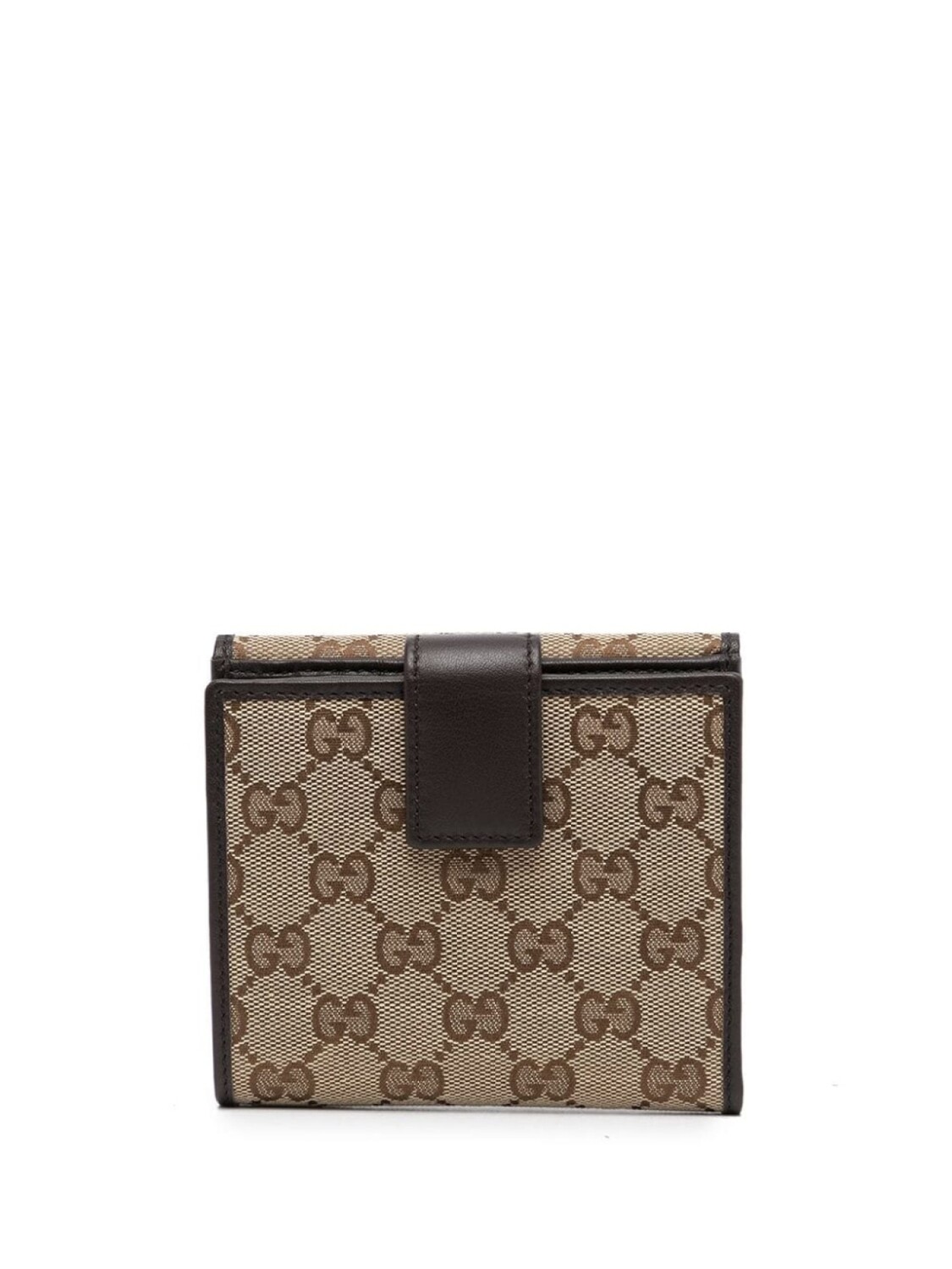 

Кошелек с монограммой Gucci, коричневый