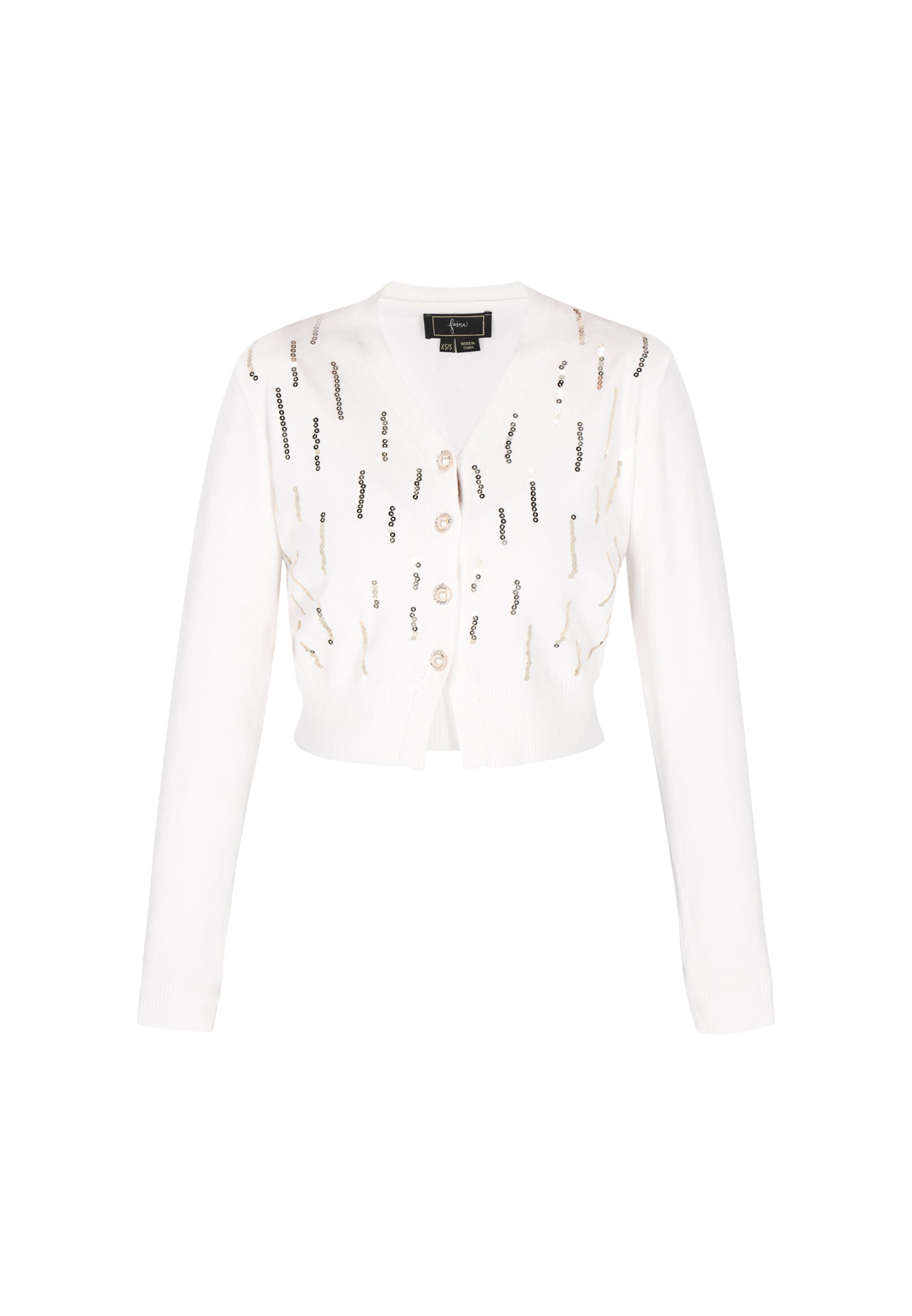 

Faina Кардиган из трикотажа в цвете off white