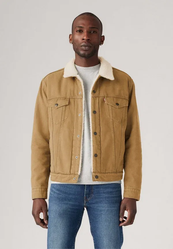 Куртка джинсовая Trucker Levi'S, горностай — фото 2