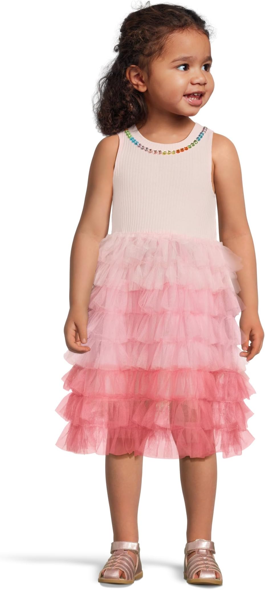 

Платье Lola and The Boys Ombre Jewel Dress, розовый