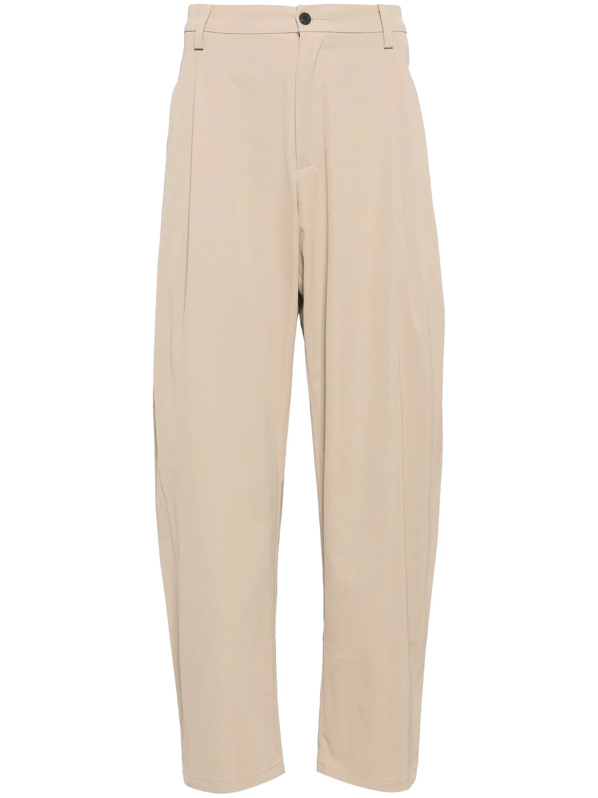 

Брюки чинос со складками Croquis, коричневый