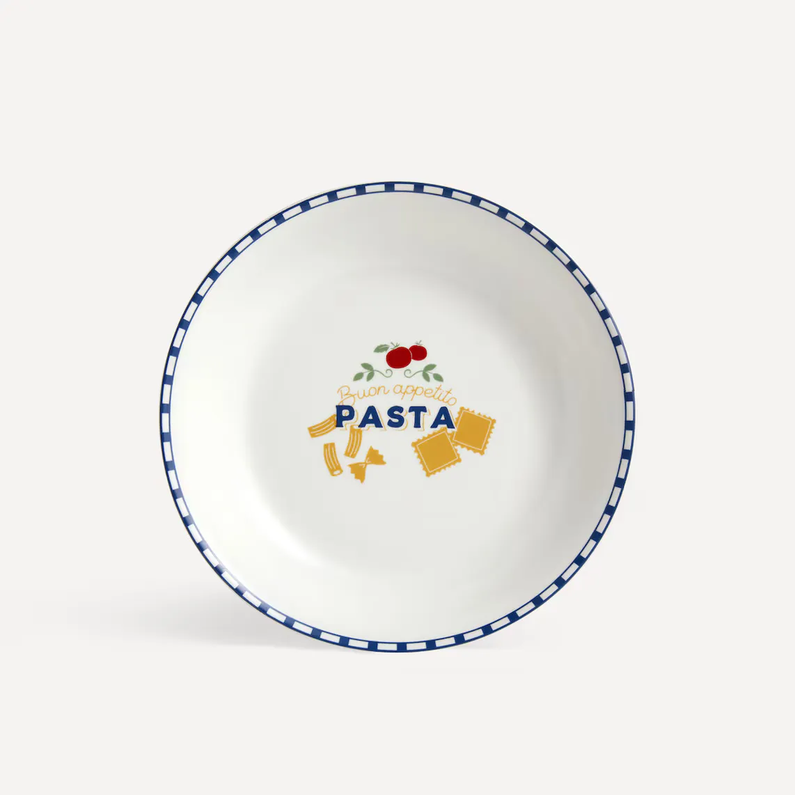 

Плоская тарелка для пасты Sicilia Basics El Corte Inglés, белый