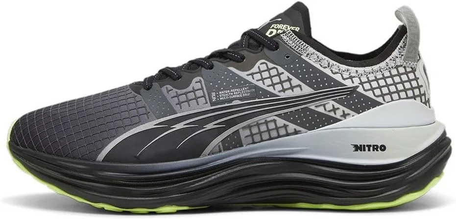 Мужские беговые кроссовки PUMA ForeverRun Nitro, Black — фото 4