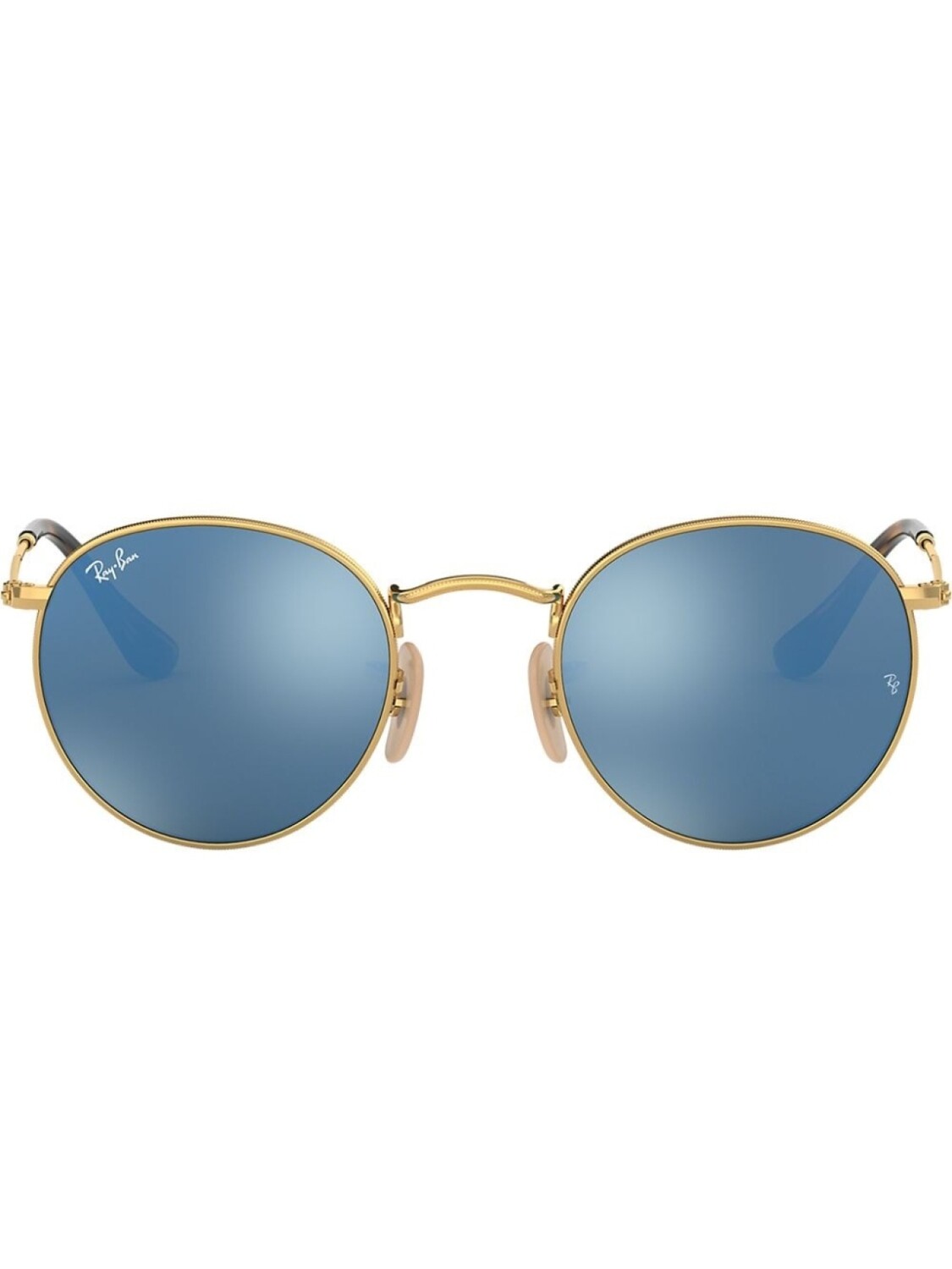 

Солнцезащитные очки в круглой оправе Ray-Ban, золотистый