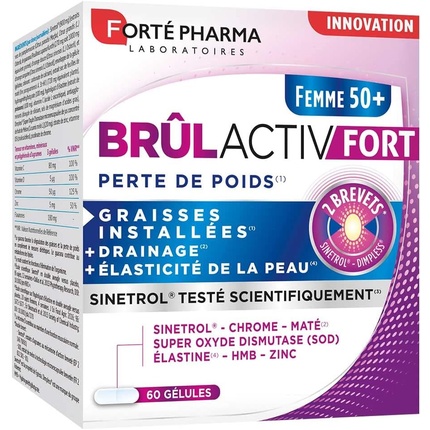 

Forte Pharma Brul'activ Fort 50+ Жиросжигающая пищевая добавка Forté Pharma