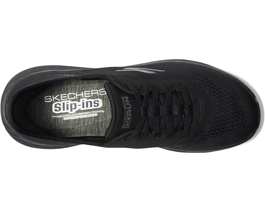 Кроссовки SKECHERS Max Cushioning Elite 2.0 Vanish Hands Free Slip-Ins, черный — фото 2