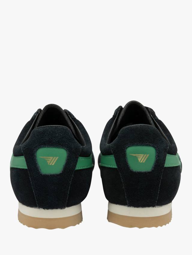 Классические кроссовки Apollo из замши Gola, Black/Jade/Gum — фото 4