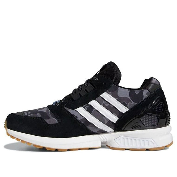 

Кроссовки xa bathing ape x undefeated zx 8000 Adidas, черный