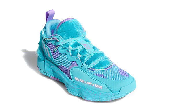 Кроссовки monsters inc. x dame 7 extply Adidas, синий — фото 3