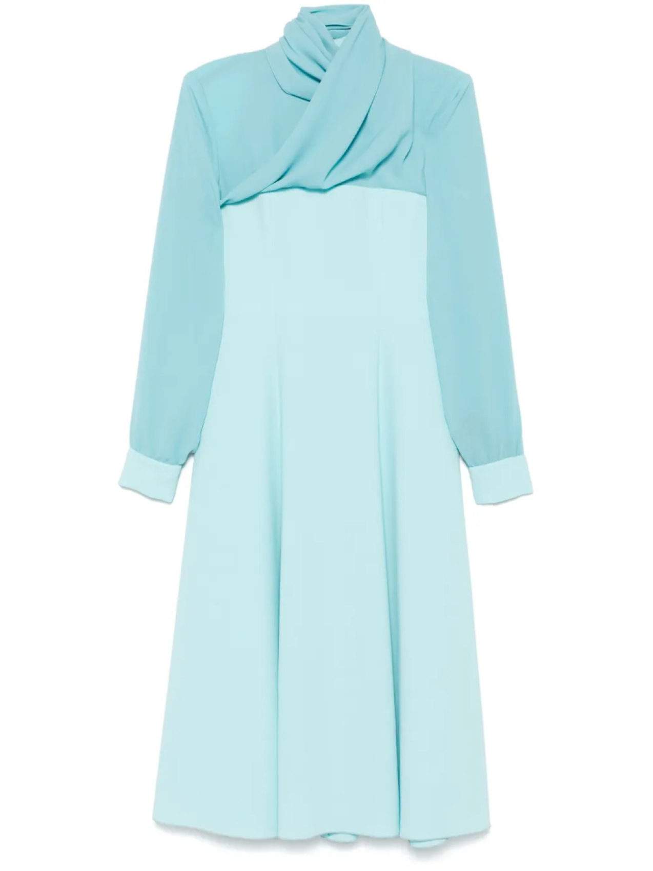 

Isabel Sanchis платье макси с драпировкой, синий