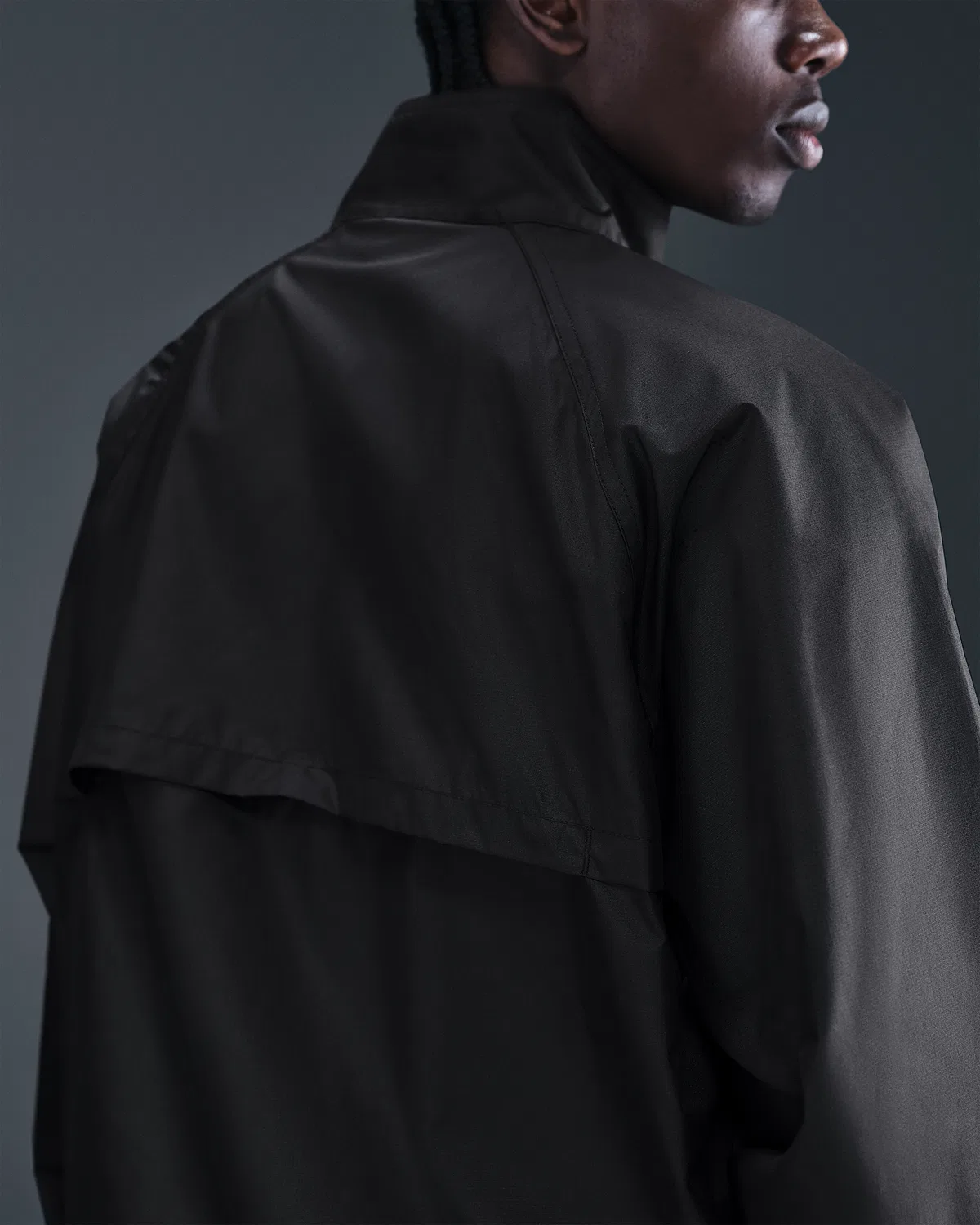 Мужская куртка Roscoe Full-Zip Nike Sportswear Club, Black/White — фото 2
