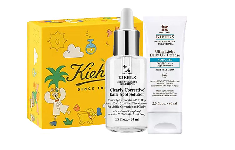 

Kiehl's 618 Box White Bottle солнцезащитный праймер-крем для осветления тона кожи