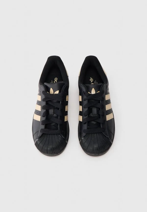 Кроссовки superstar ii унисекс Adidas Originals, Core Black/Stone Khaki — фото 4