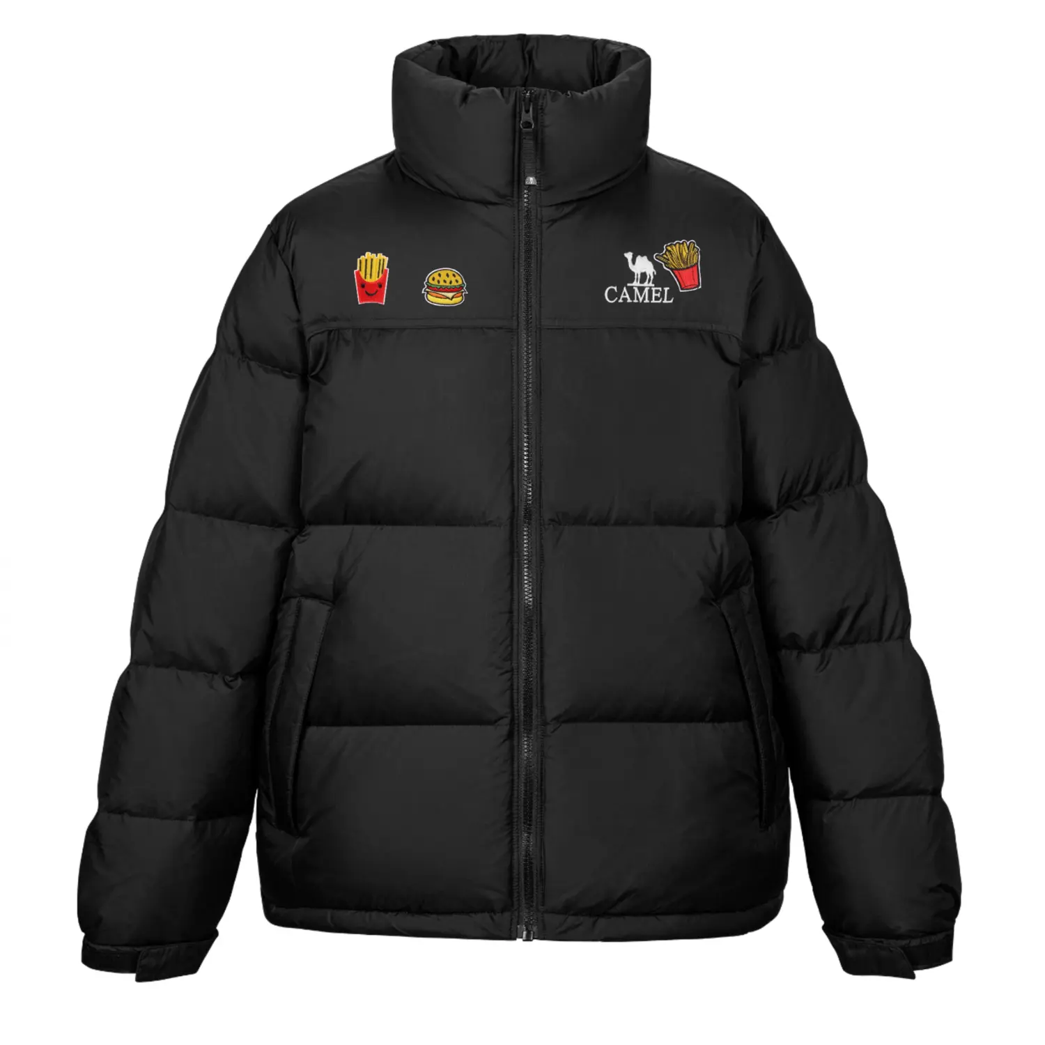 

Пуховик Capsule Unisex CAMEL, phantom черный